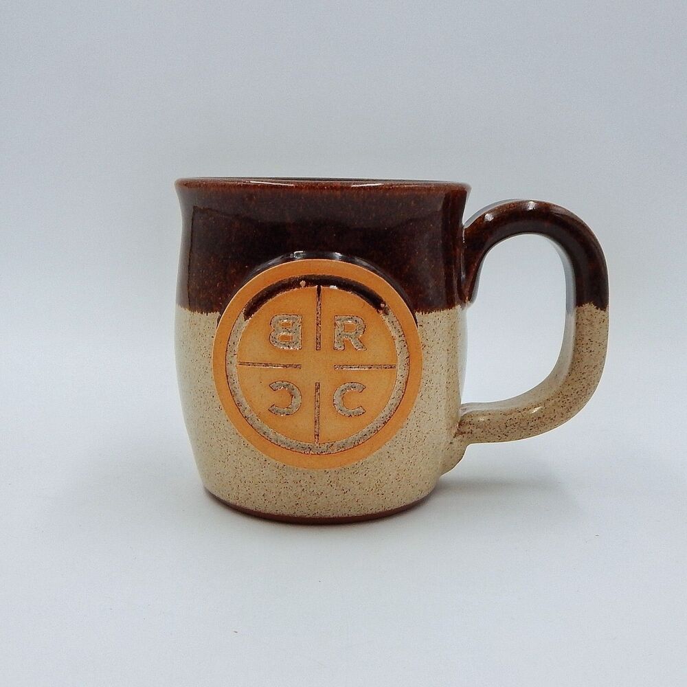Black Rifle Coffee Co BRCC Stoneware Drip Glaze Coffee Mug Cup Pottery